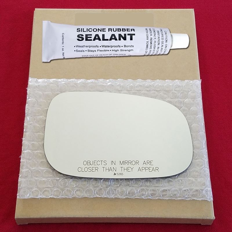 Mirror Glass Replacement + Silicone Adhesive for C