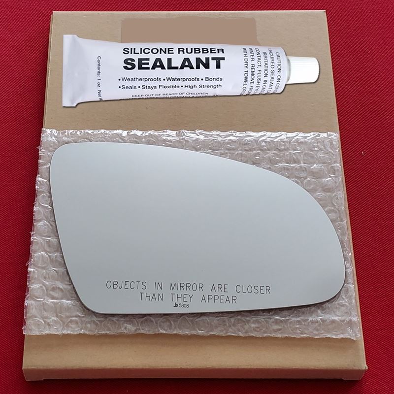 Mirror Glass Replacement + Silicone Adhesive for K