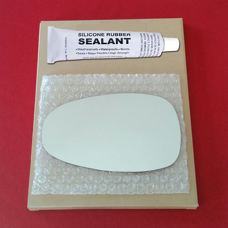 Mirror Glass Replacement + Silicone Adhesive for X