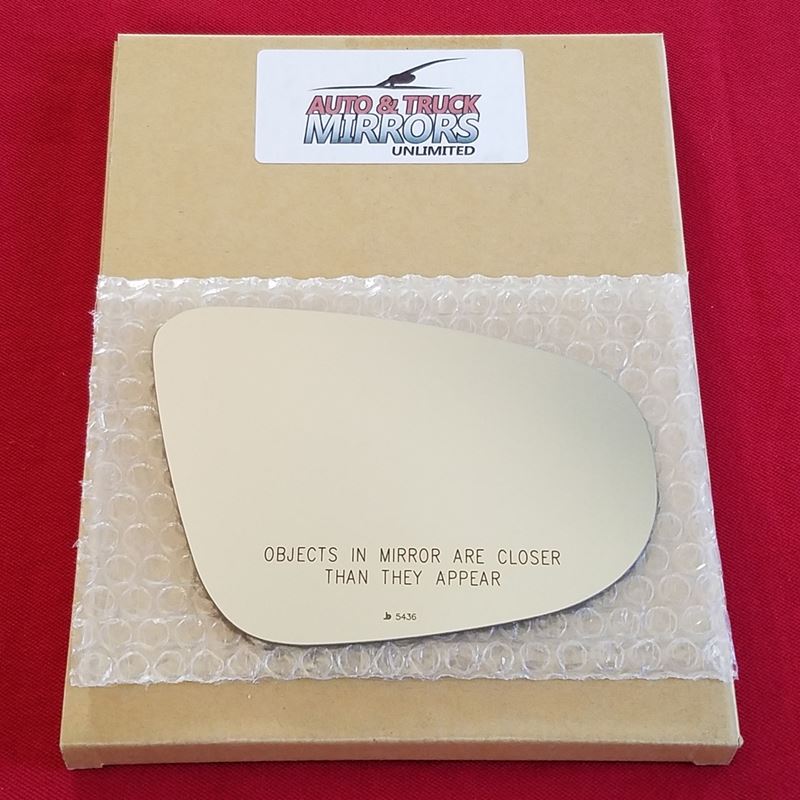 Mirror Glass + ADHESIVE for 10-13 Volkswagen GTI, 