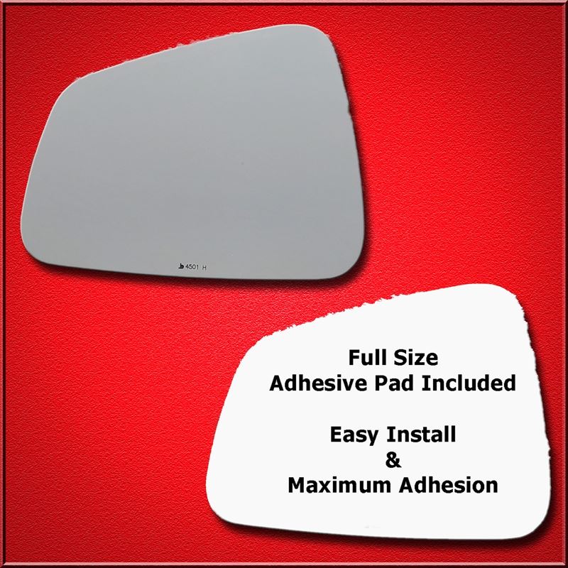 Mirror Glass Replacement + Full Adhesive for Trax,