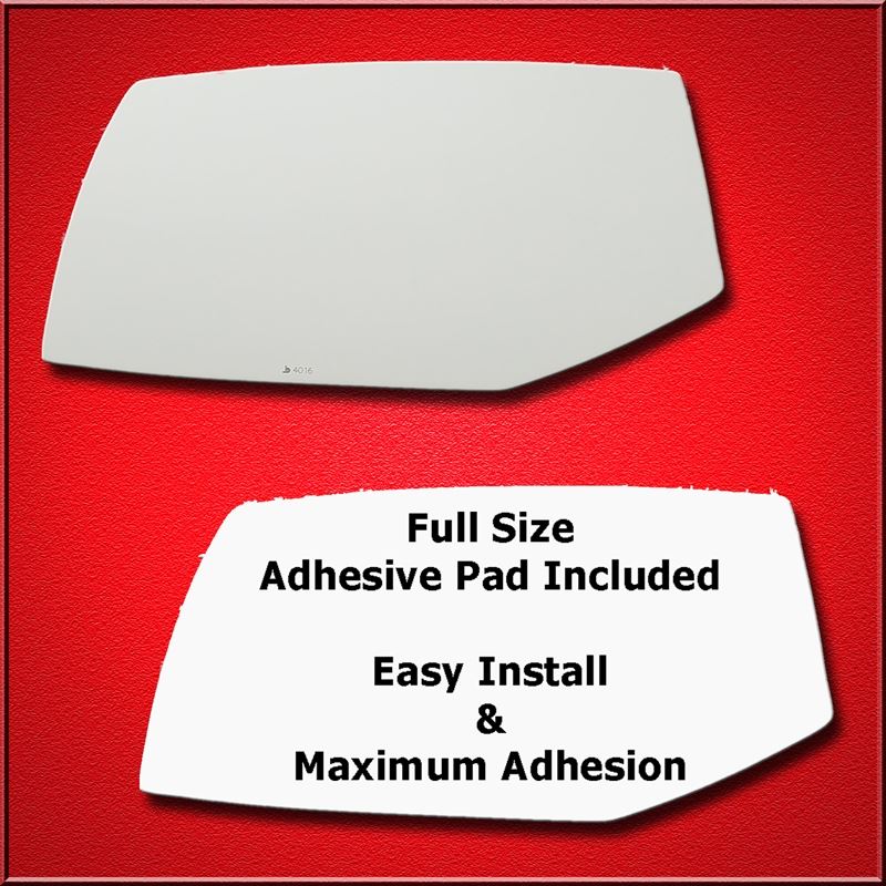 Mirror Glass + Full Adhesive for 04-09 Cadillac SR