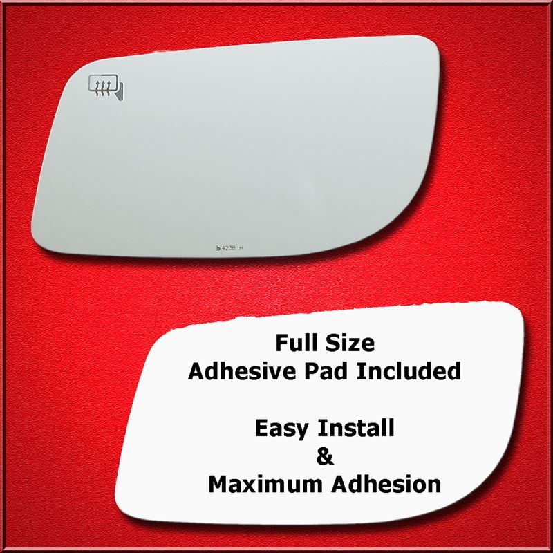 Mirror Glass + Full Adhesive for 09-09 Lincoln MKS