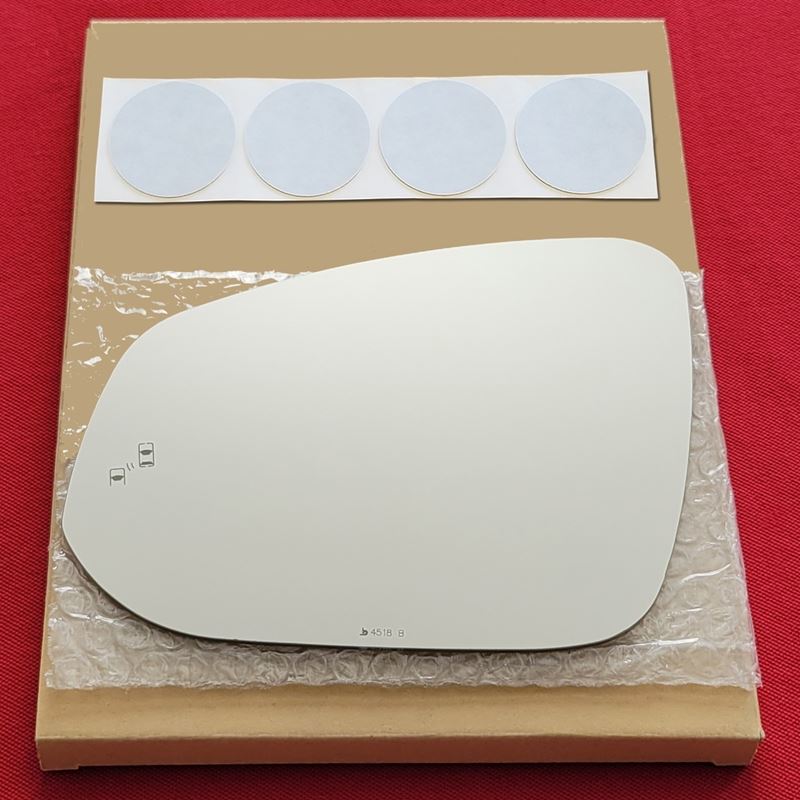 Mirror Glass + Adhesive for 13-18 Rav4, 16-20 Taco