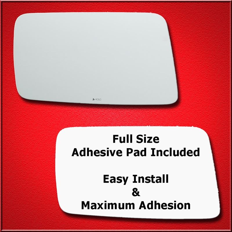 Mirror Glass + Full Adhesive for 06-10 Jeep Comman