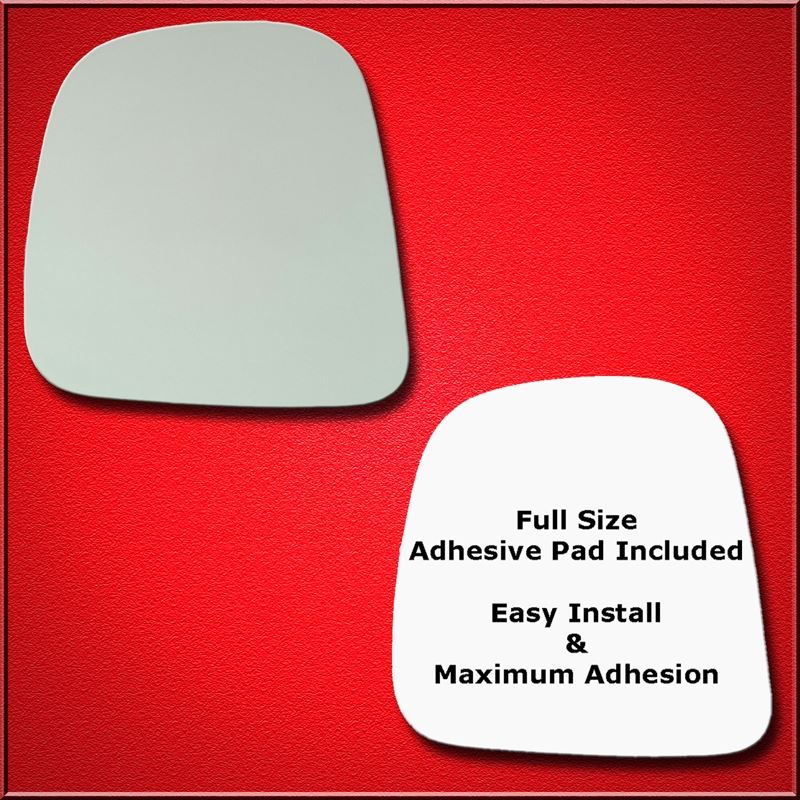 Mirror Glass Replacement + Full Adhesive for 96-02