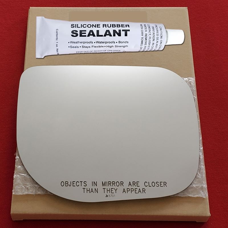 Mirror Glass Replacement + Silicone Adhesive for T