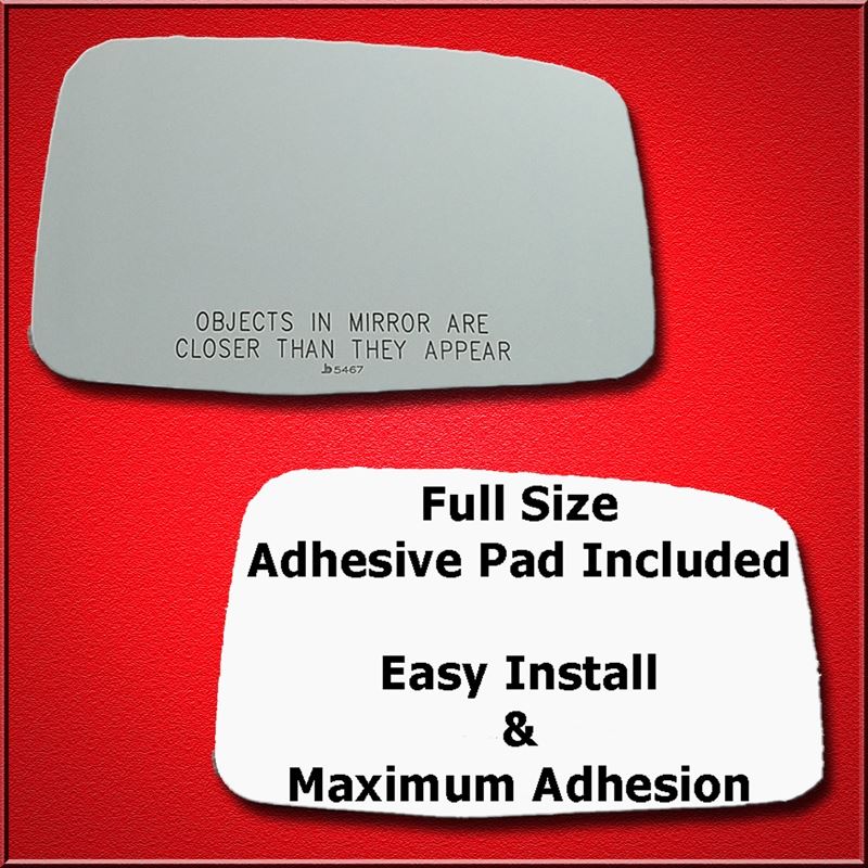 Mirror Glass Replacement + Full Adhesive for 11-12
