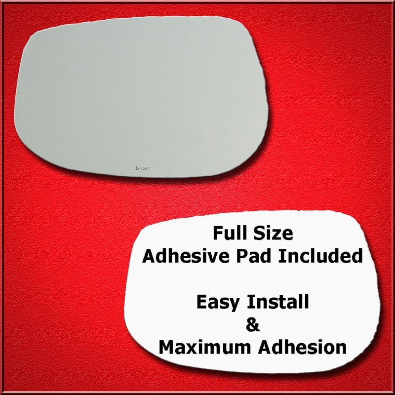 Mirror Glass Replacement + Full Adhesive for 09-13