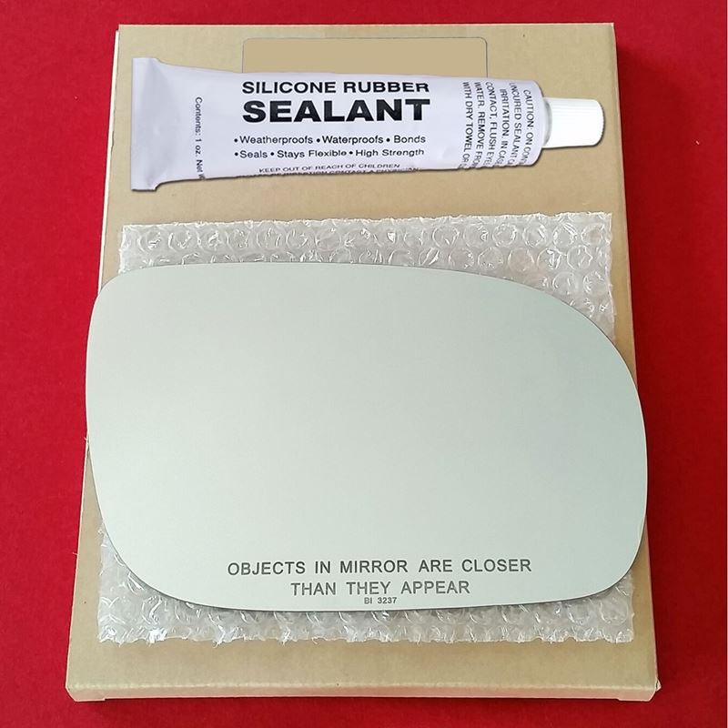 Mirror Glass Replacement + Silicone Adhesive for V