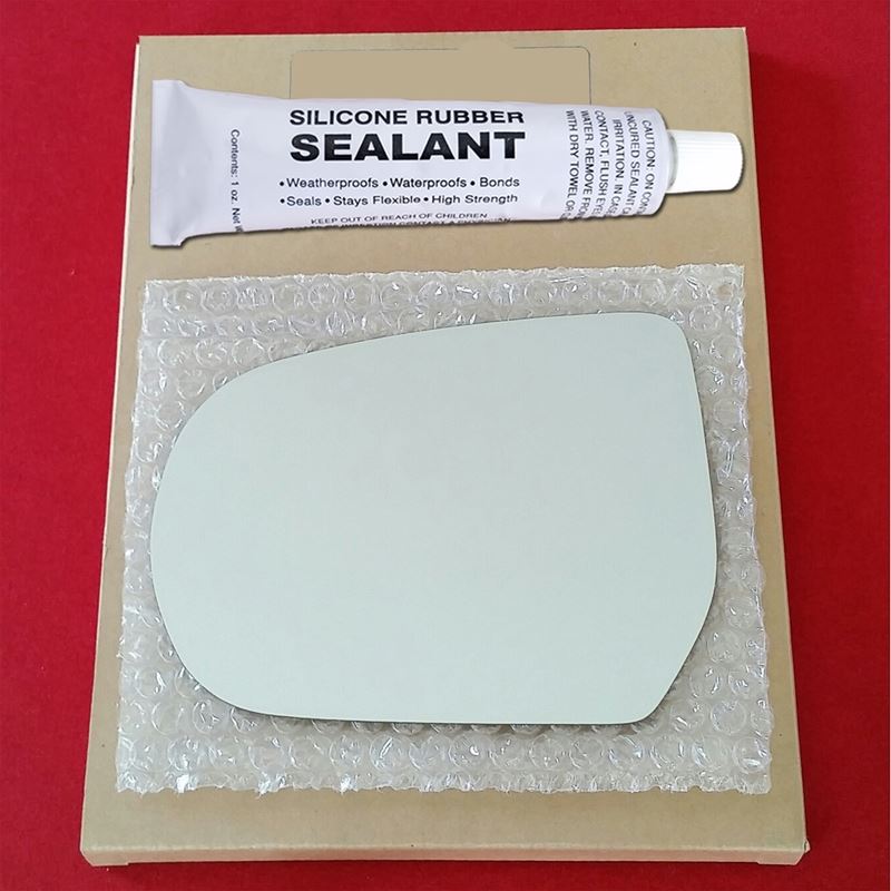 Mirror Glass Replacement + Silicone Adhesive for M