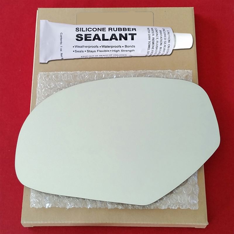 Mirror Glass Replacement + Silicone Adhesive for S