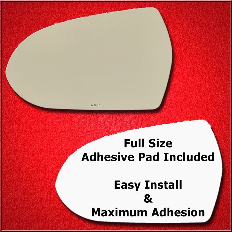 Mirror Glass Replacement + Full Adhesive for 17-21