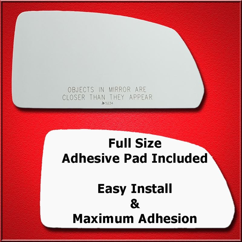 Mirror Glass Replacement + Full Adhesive for 2006-