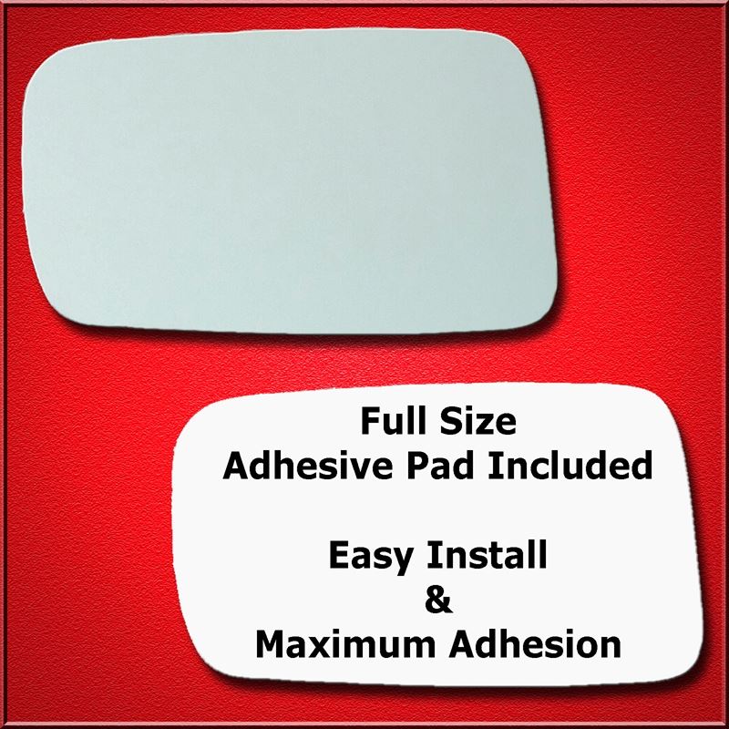 Mirror Glass Replacement + Full Adhesive for 02-07