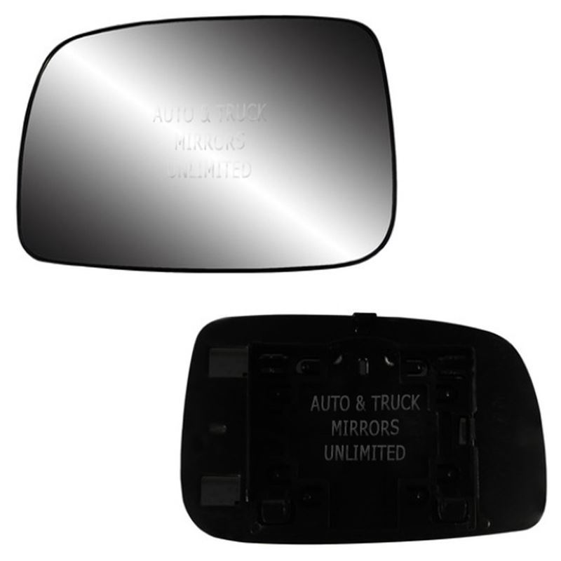 Fits 07-11 Toyota Camry Sedan Driver Side Mirror Glass with Back Plate 2011 Toyota Camry Side Mirror Glass Replacement