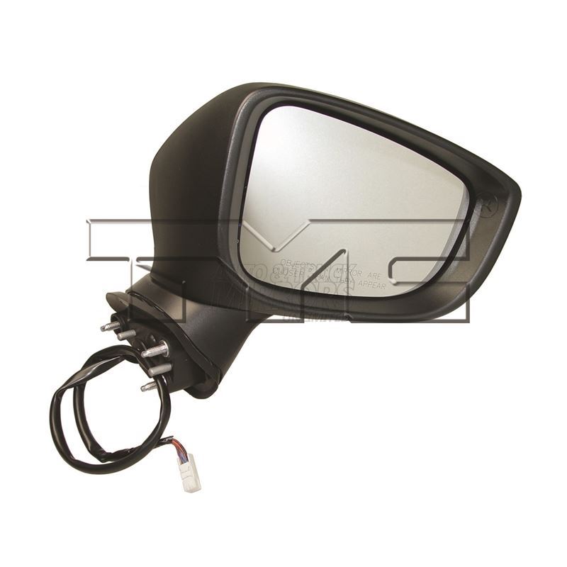 Fits 14-16 Mazda Mazda3 Passenger Side Mirror Repl