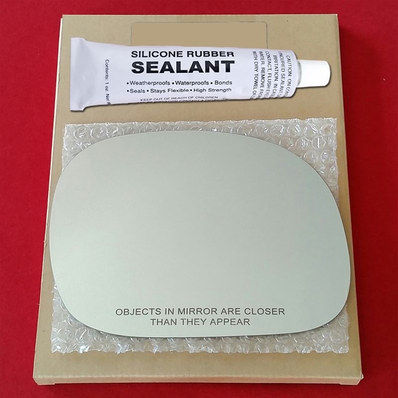 Mirror Glass Replacement + Silicone Adhesive for F