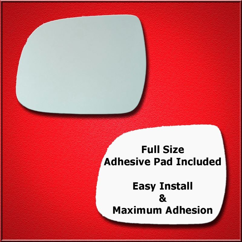 Mirror Glass Replacement + Full Adhesive for 08-13