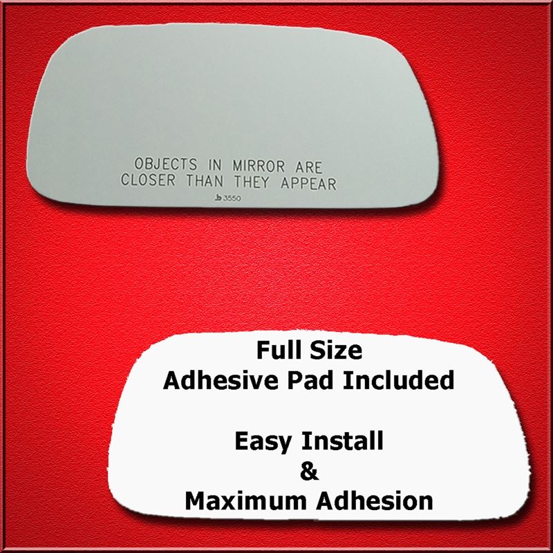 Mirror Glass Replacement + Full Adhesive for 92-96