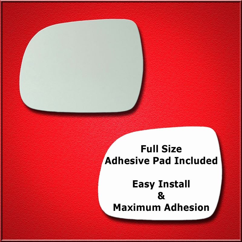 Mirror Glass Replacement + Full Adhesive for 04-10