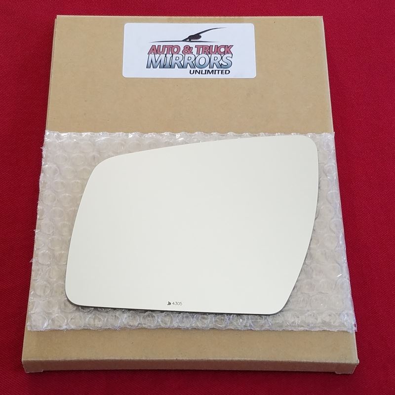 Mirror Glass + ADHESIVE for 10-13 Kia Soul Driver 