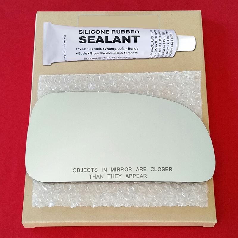 Mirror Glass Replacement + Silicone Adhesive for T