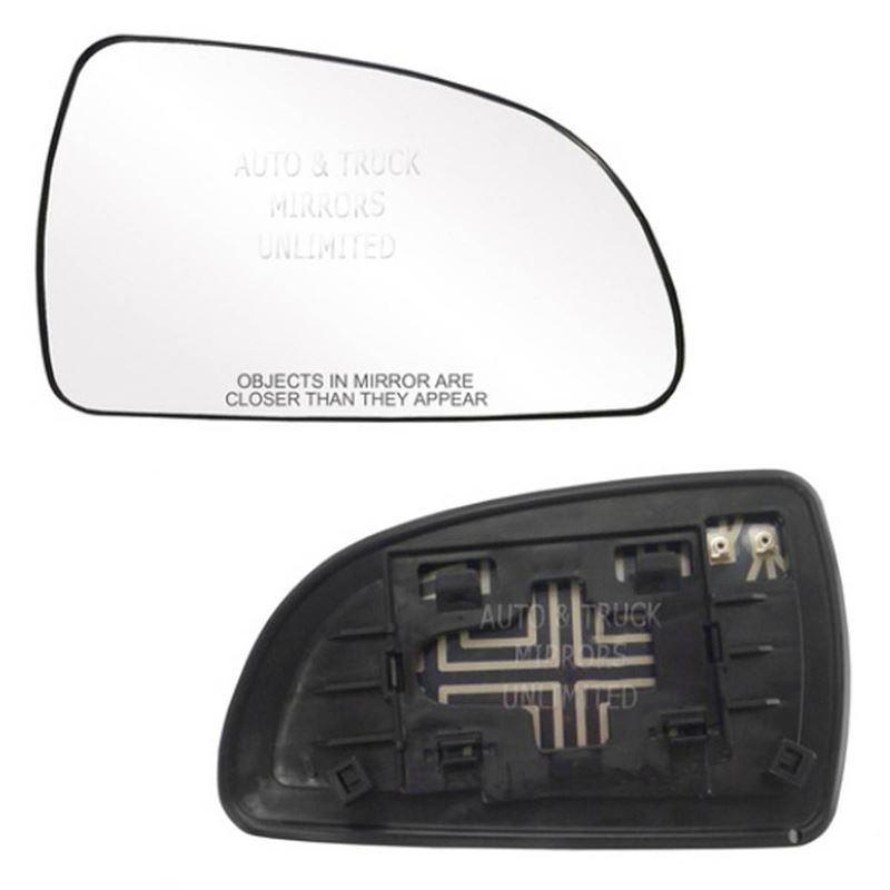 Fits 07-10 Sonata Passenger Side Mirror Glass with