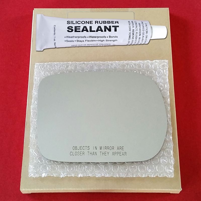 Mirror Glass Replacement + Silicone Adhesive for H