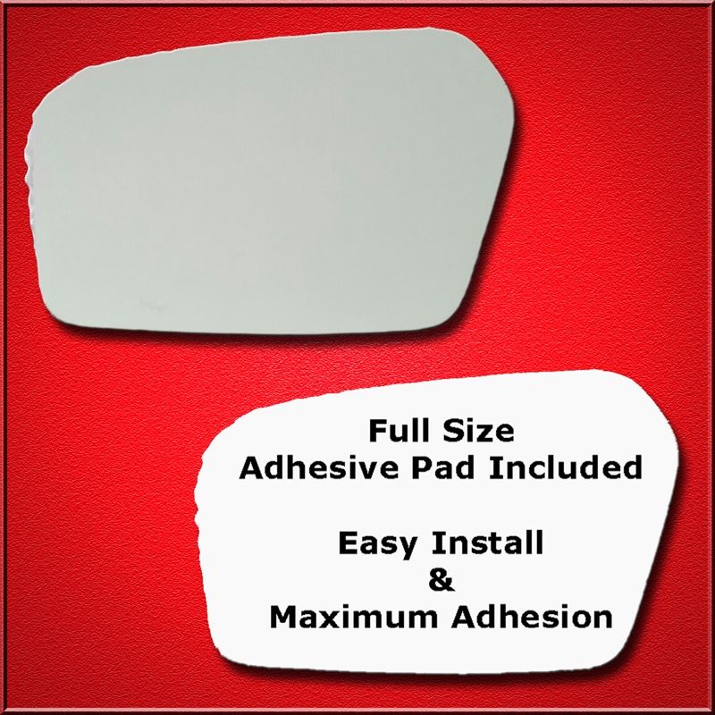 Mirror Glass Replacement + Full Adhesive for 06-10