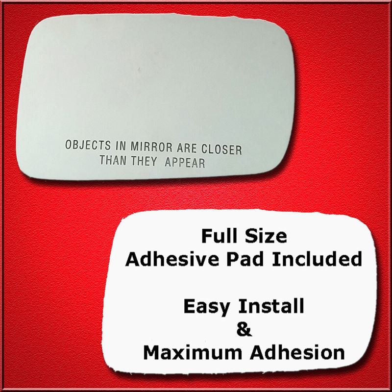 Mirror Glass Replacement + Full Adhesive for BMW 3