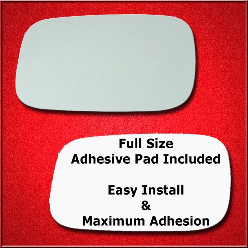 Mirror Glass Replacement + Full Adhesive for 90-97