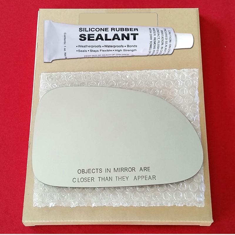 Mirror Glass Replacement + Silicone Adhesive for D