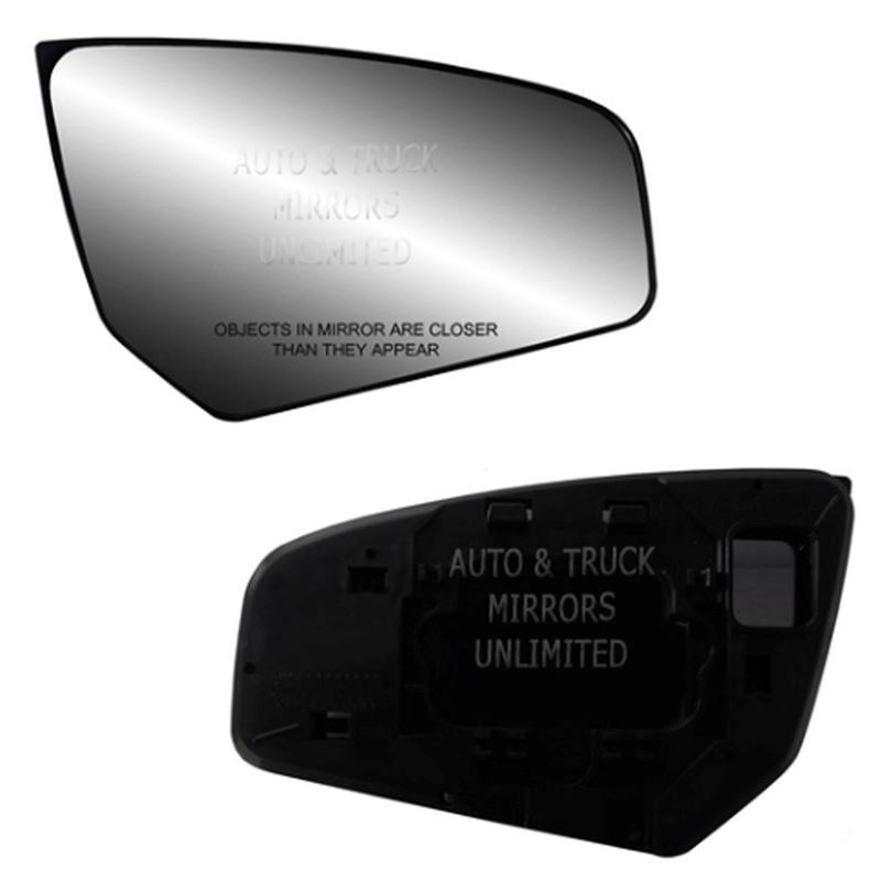 Fits 07-12 Sentra Passenger Side Mirror Glass with