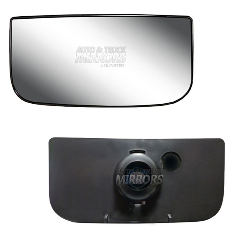 Fits 00-16 GMC Sierra Passenger Side Mirror Glass