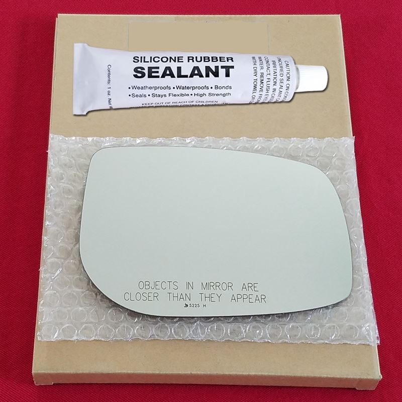 Mirror Glass Replacement + Silicone Adhesive for Y