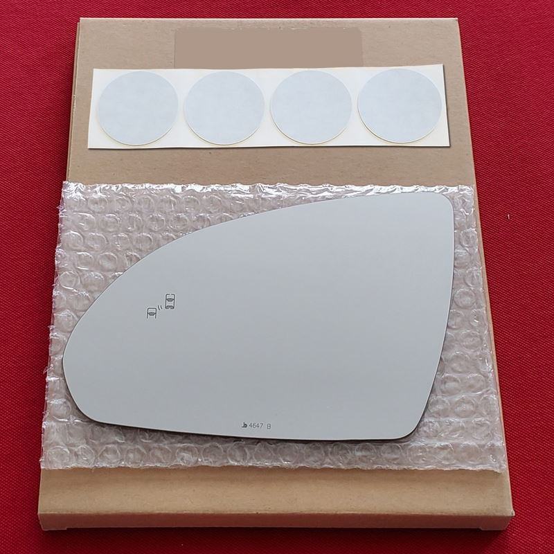 Mirror Glass + Adhesive for 16-19 Kia Optima Drive