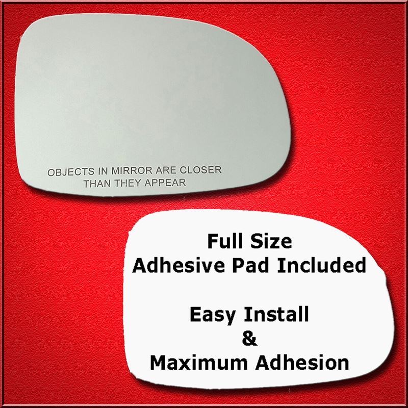 Mirror Glass Replacement + Full Adhesive for 95-03