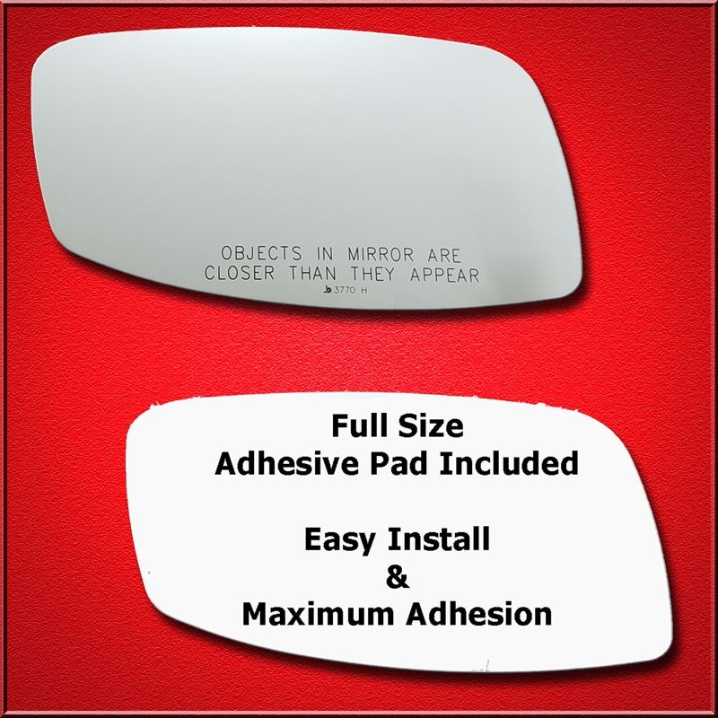 Mirror Glass + Full Adhesive for 02-06 Lincoln LS