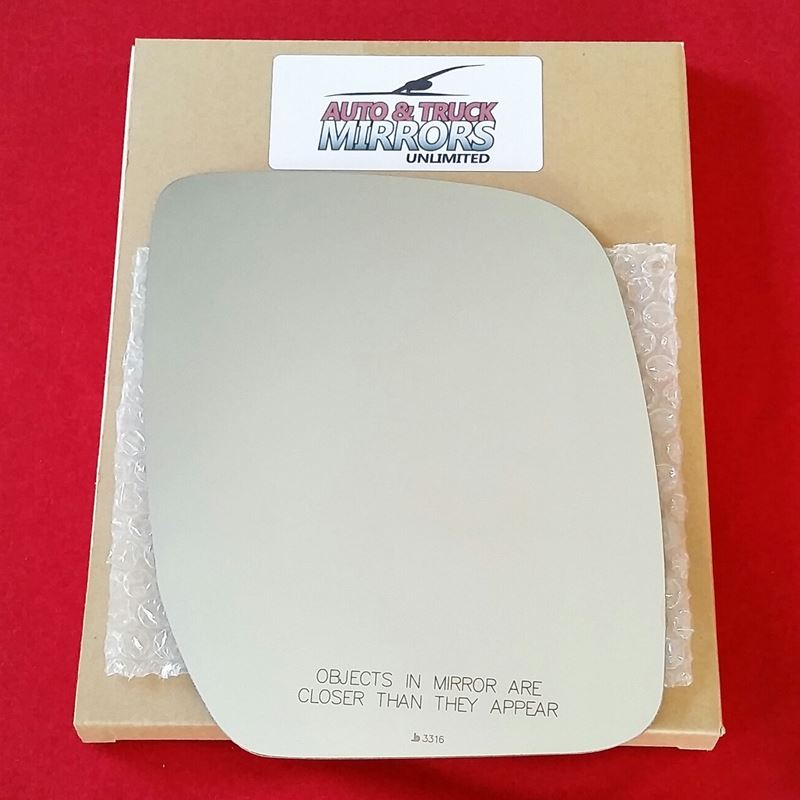 Mirror Glass + ADHESIVE for 08-09 Ford E-150, E-25